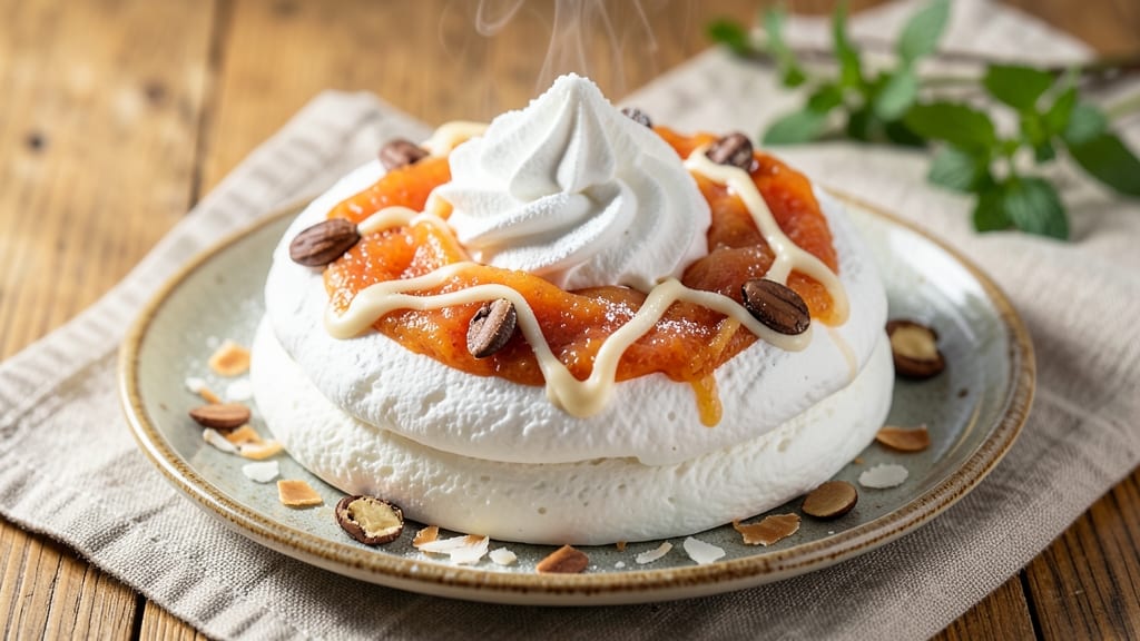 8 Egg Pavlova Recipe: Crispy Meringue Crown With Light Cloud Center
