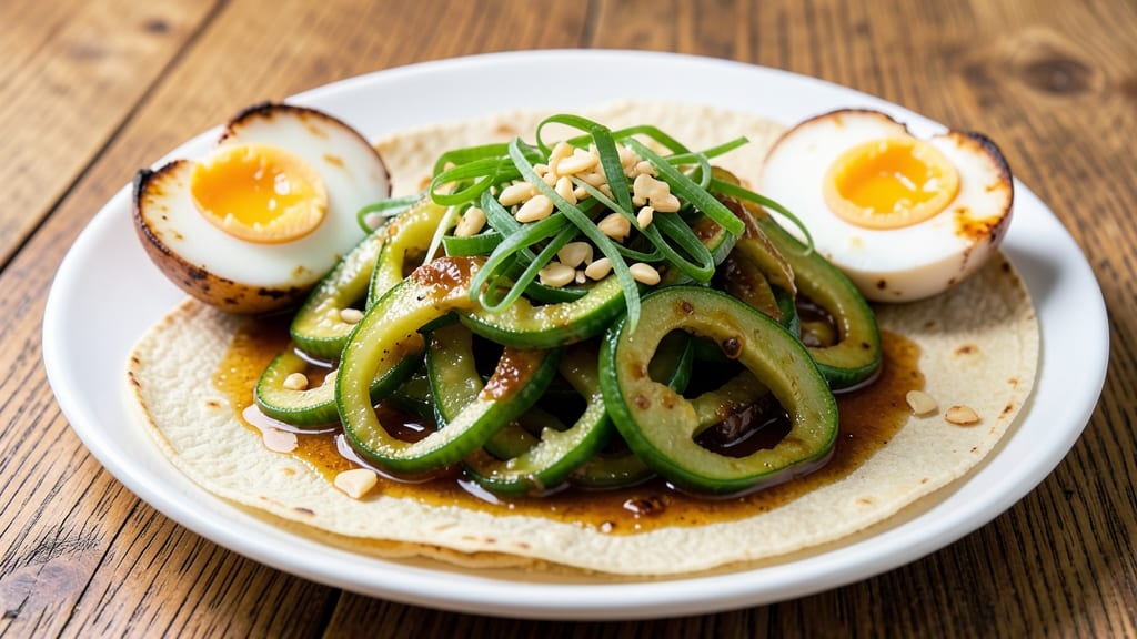Ampalaya With Salted Egg Recipe: Crispy Tortilla Cups and Silky Yolk Fusion