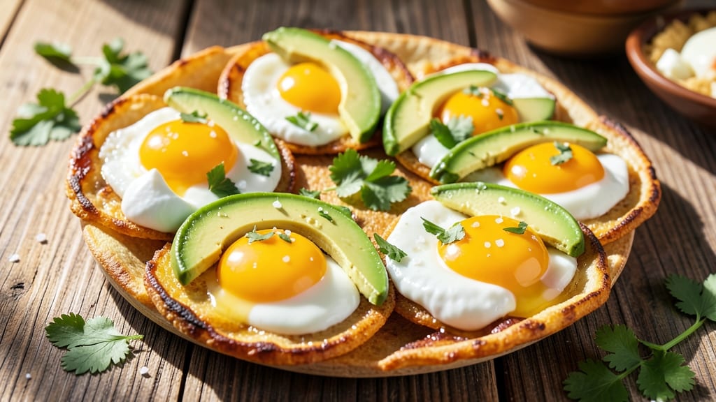Sunshine Egg Recipe: Crispy Tortilla Cups With Warm Yolk Hearts