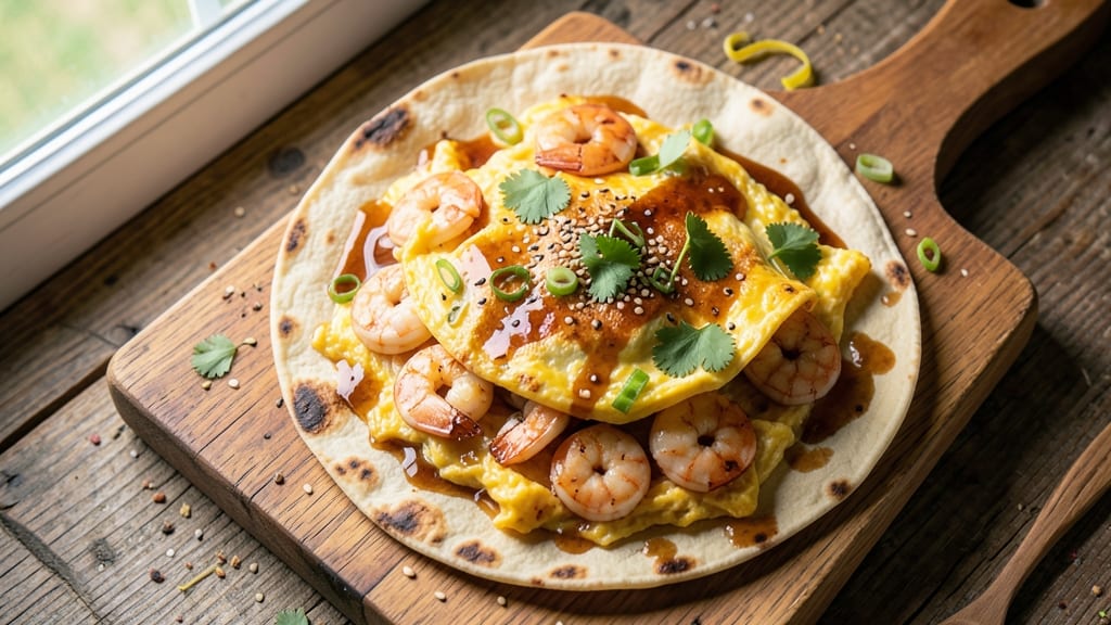 Shrimp Egg Foo Young Recipe Video: Crispy Tortilla Cups With Silky Scrambled Magic