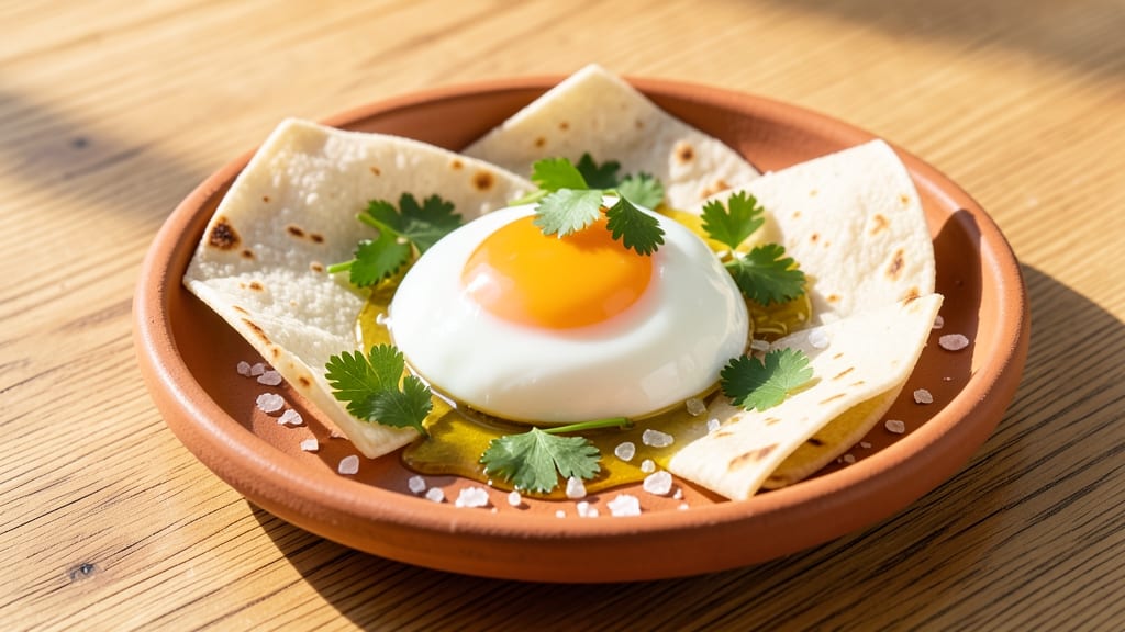 Soft Egg Recipe: Silky Yolks and Crispy Tortilla Crunch Magic