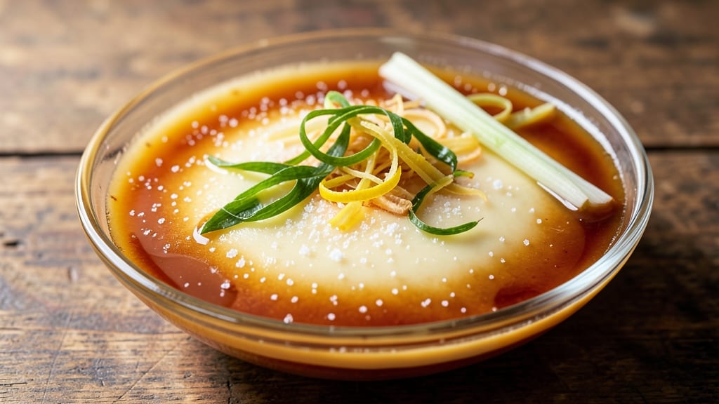 Thai Egg Custard Recipe: Silky Ginger-Lemongrass Infusion in Tortilla Cups