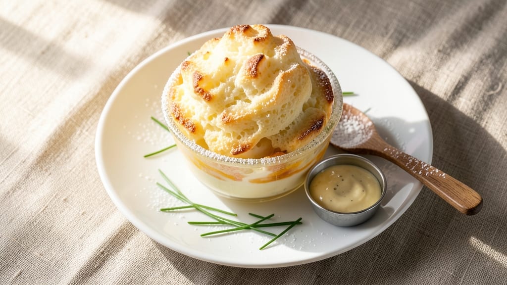 Traditional Egg Soufflé Recipe: Light-as-Air Clouds With Foil-Sealed Yolk Brilliance