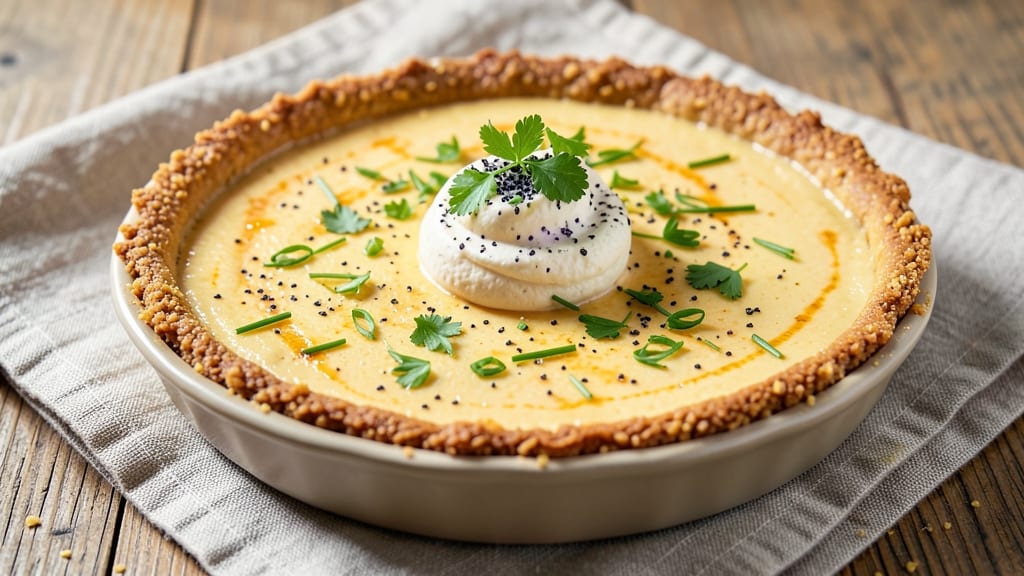 Vegan Egg Quiche Recipe: Fluffy Tofu Scramble With Crispy Herb Crust