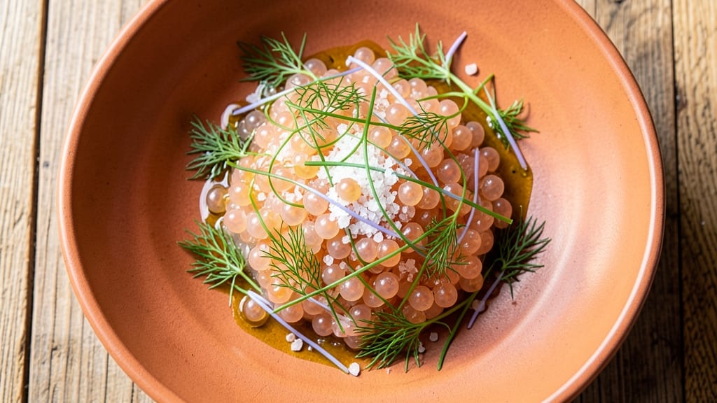 Steelhead Egg Cure Recipe: Smoked Salmon and Herbed Yolk Bites