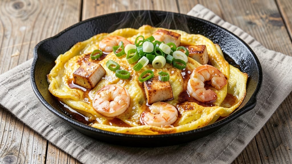 Shrimp Egg Foo Young Recipe Chinese: Savory Scallion-Packed Bites With Silky Texture