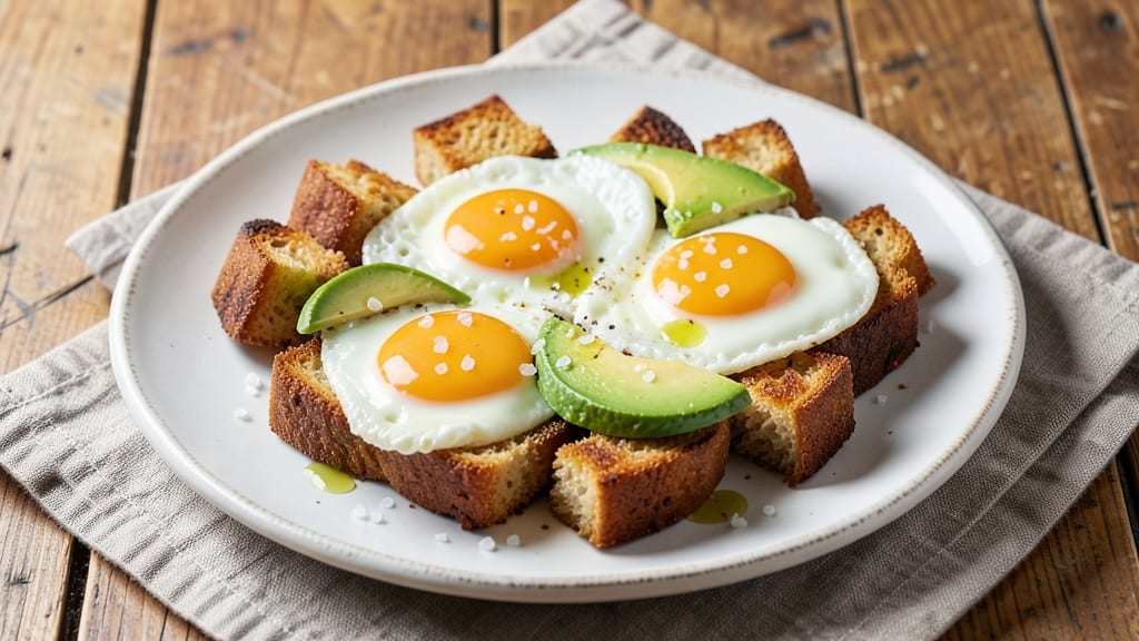 Slice Bread and Egg Recipe: Crispy Toast Bites with Golden Yolk Rivers
