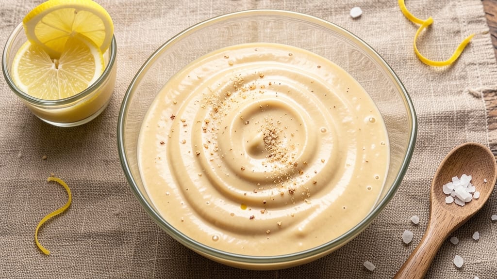 Vegan Egg Mayonnaise Recipe: Silky Plant-Based Emulsion Without Curdling