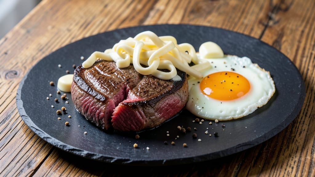 Steak Egg and Cheese Recipe: Skillet-Searred Richness With Melty Cheese