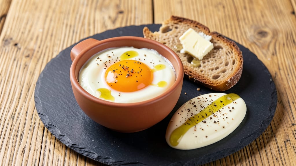 Soft-Boiled Eggs With Mayonnaise Recipe: Silky Yolk Magic in Crispy Toast Cups