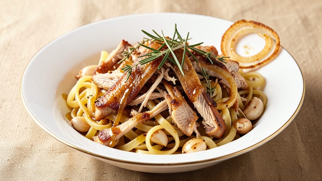 Shredded Chicken and Egg Noodles Recipe: One-Pan Comfort That Sticks to Ribs