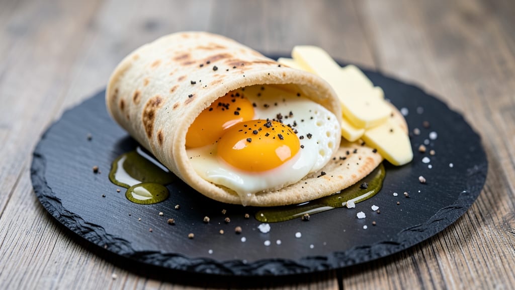 Undone Egg Roll Recipe: Crispy Tortilla Shells With Perfectly Runny Yolk Magic