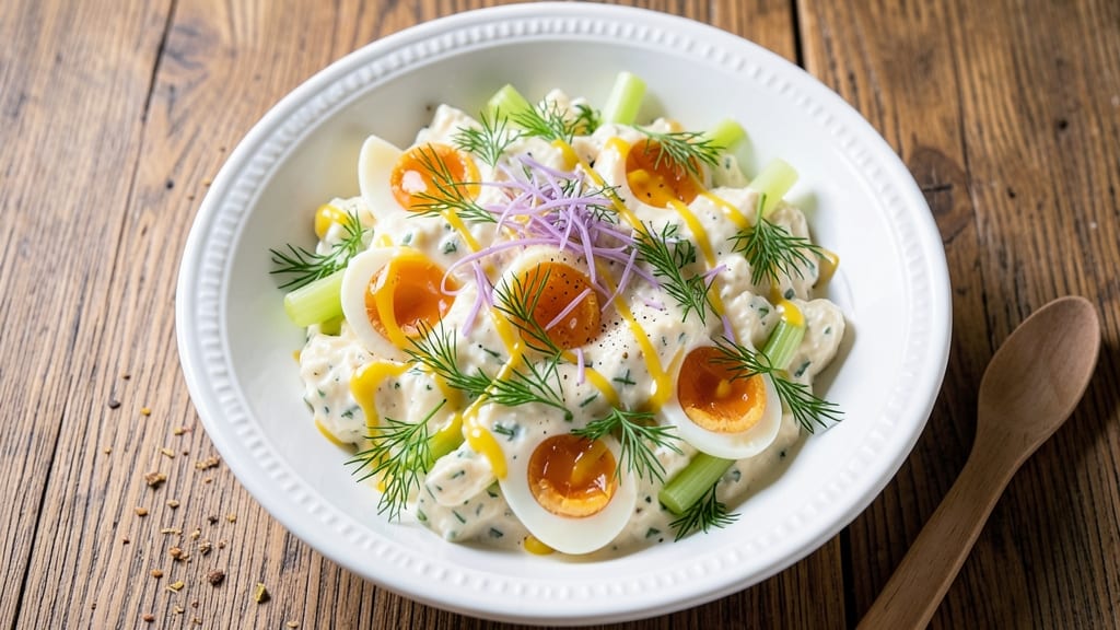 Ultimate Egg Salad Recipe: Crunchy Celery and Herbed Mayonnaise Magic