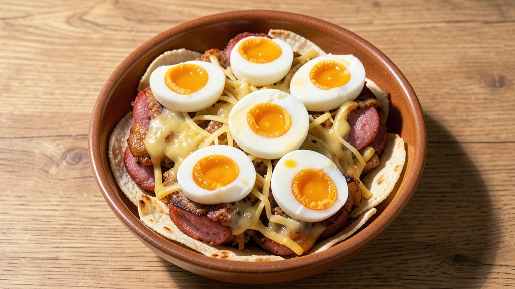 Stuffed Egg Pinoy Recipe: Crispy Tortilla Cups With Savory Cheese Hearts