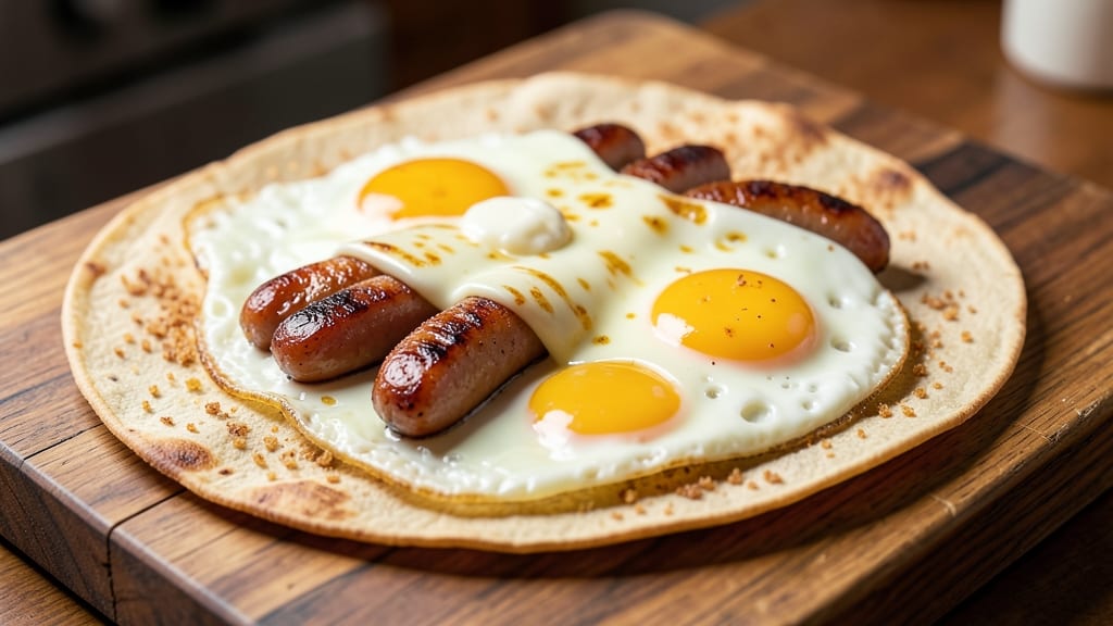 Starbucks Sausage, Egg, and Cheese Recipe: Crispy Tortilla Cups With Starbucks-Style Yolk Brilliance