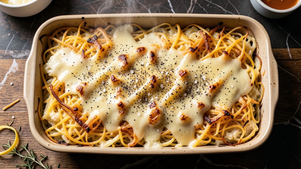 Shredded Potato Egg Casserole Recipe: Cheesy Crisp-Top Comfort in One Dish