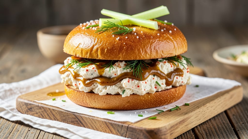 Tofu Egg Salad Sandwich Recipe: Crunchy Veggie-Packed Protein Twist