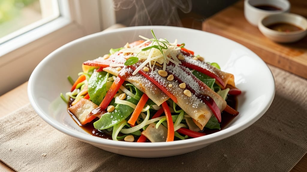 Vegetable Egg Roll Filling Recipe: Crispy Cabbage and Carrot Harmony