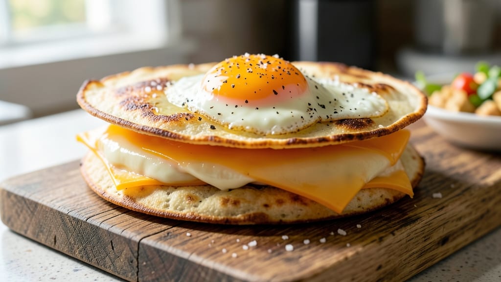 Seven Eleven Egg Sandwich Recipe: Crispy Tortilla Crunch With Runny Yolk Brilliance
