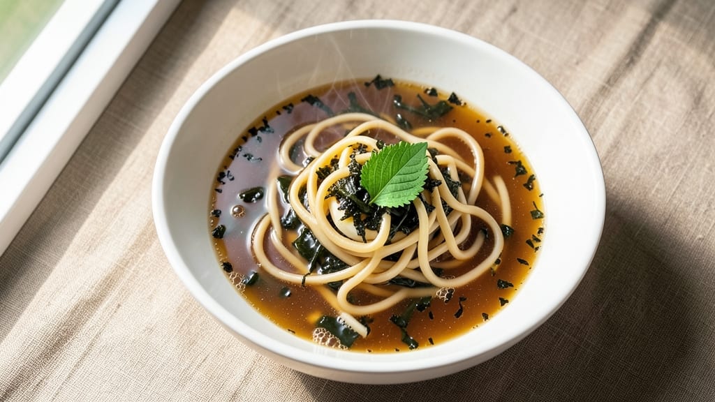 Seaweed Egg Drop Soup Recipe: Silky Egg Ribbons in Savory Broth