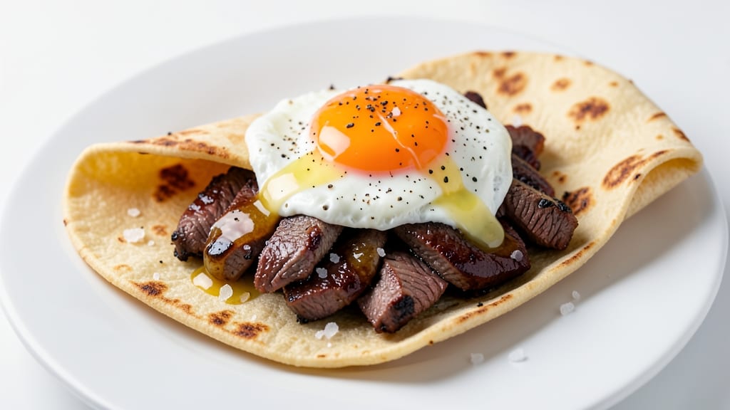 Steak and Egg Wraps Recipe: Crispy Tortilla Crunch Meets Juicy Egg Brilliance