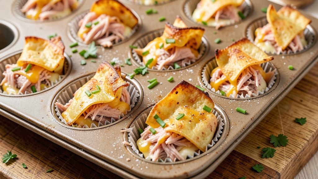 Turkey Egg Bites Recipe: Crispy Tortilla Cups With Savory Herb Yolk Magic