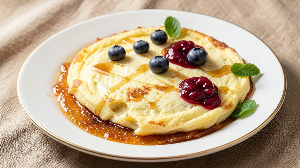 Sweet Egg Omelette Recipe: Caramelized Sugar Crunch With Silky Yolk Magic