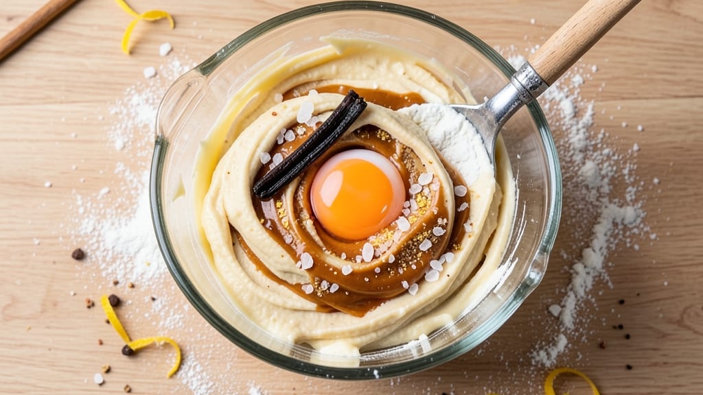 1 Egg Cookie Dough Recipe: No-Bake Magic with Vanilla Bean Depth