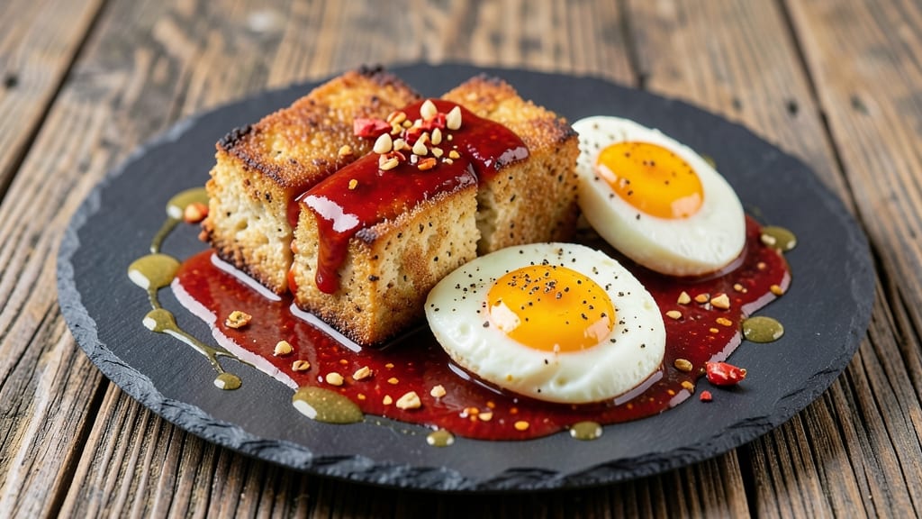 Spicy Egg Tofu Recipe: Crispy-Spiced Scramble With Silky Texture