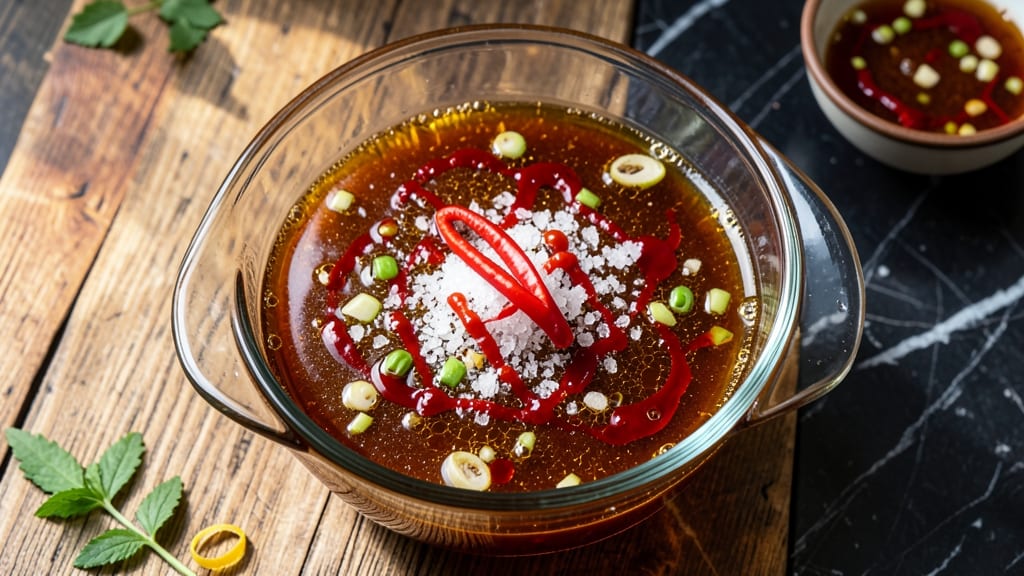 Vietnamese Egg Roll Dipping Sauce Recipe: Tangy Fish Sauce and Lime Zing