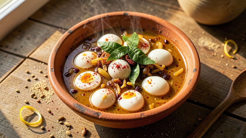 Andhra Egg Curry Recipe: Spicy Tamarind and Curry Leaf Magic