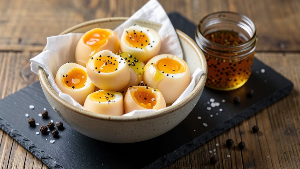Soaked Eggs Recipe: Silky Yolk Magic in Crispy Tortilla Cups