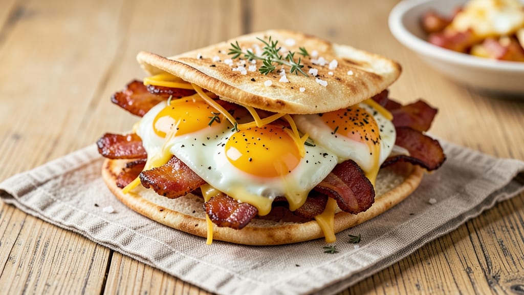 Yummy Egg Sandwich Recipe: Fluffy Scrambles and Crispy Tortilla Hugs
