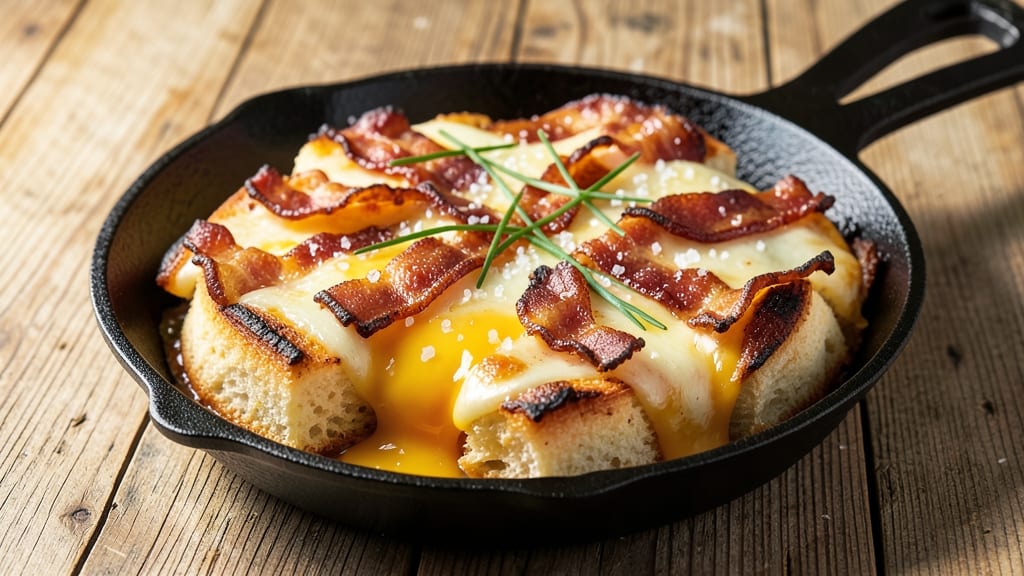Bacon, Egg, and Cheese Biscuit Bake Recipe: Foil-Sealed Crunch Meets Runny Yolk Brilliance