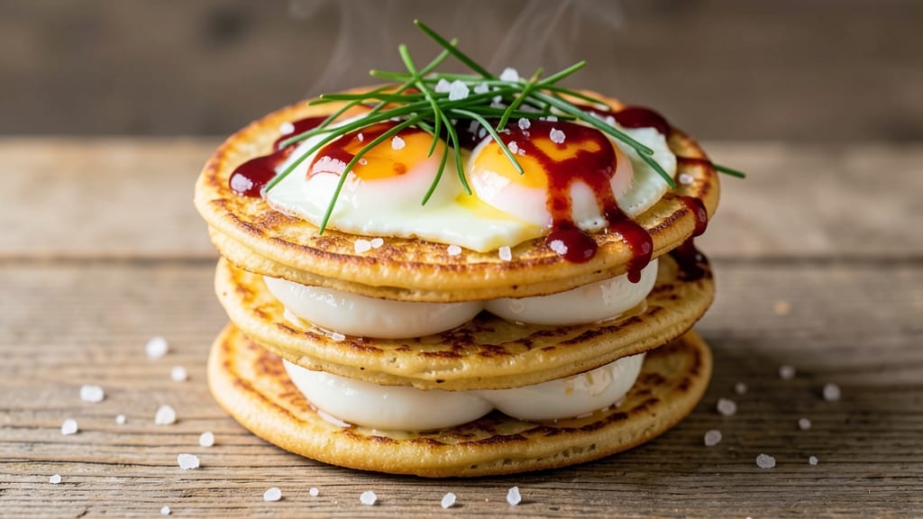 Soft-Boiled Egg Sandwich Recipe: Crispy Tortilla Crunch With Silky Yolk Heart