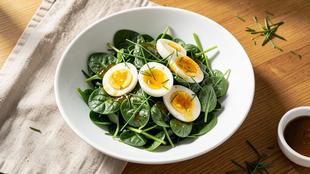 Spinach Egg Salad Dressing Recipe: Bright Herb Vinaigrette With Creamy Depth