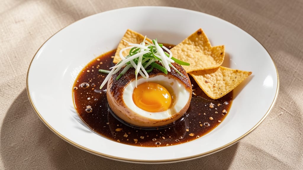 Shin Ramen Egg Recipe: Crispy Tortilla Cups With Silky Yolk Brilliance
