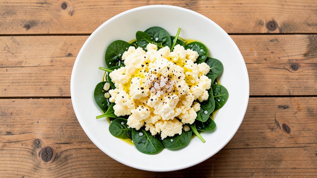 Scrambled Egg Whites and Spinach Recipe: Lightweight Protein-Packed Breakfast in 10 Minutes
