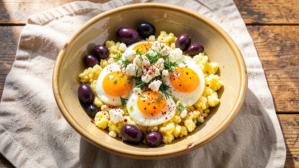 Turkish Egg Breakfast Recipe: Crispy Tortilla Cups With Herbed Yolk Brilliance