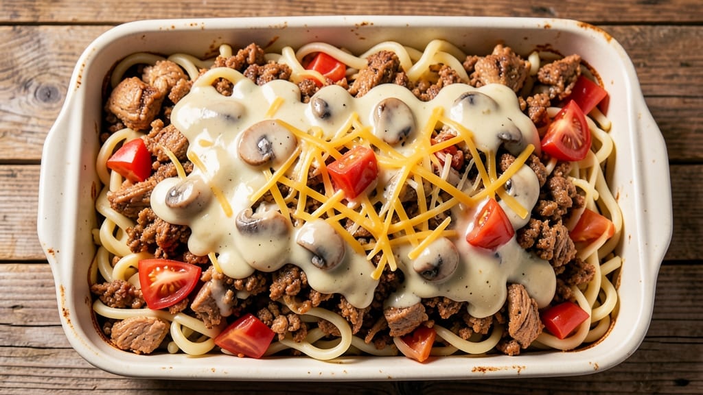 Turkey Casserole Recipe with Egg Noodles: One-Pan Cheesy Comfort in 35 Minutes