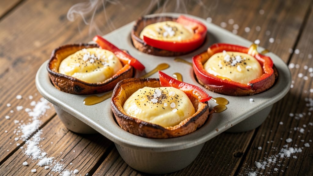 Sweet Potato Egg Cups Recipe: Crispy Shells and Silky Yolk Harmony