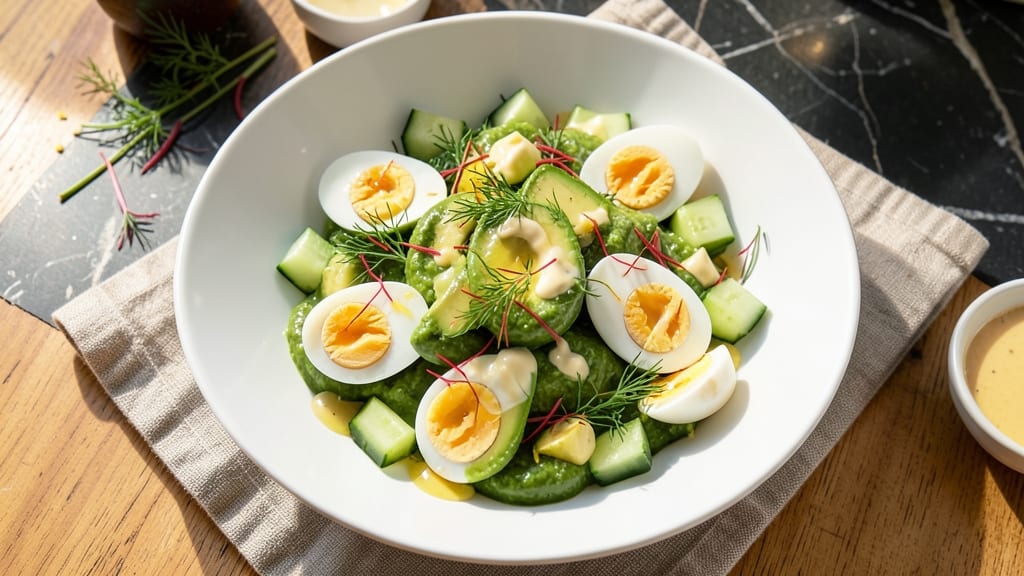 Avocado Cucumber Egg Salad Recipe: Bright, Crunchy, and Protein-Packed in 15 Minutes