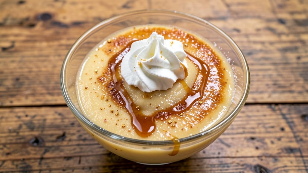 2 Egg Pudding Recipe: Silky Vanilla Custard With Crispy Top Magic