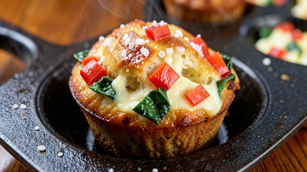 1 Egg Muffin Recipe: Fluffy Clouds With Hidden Veggie Power