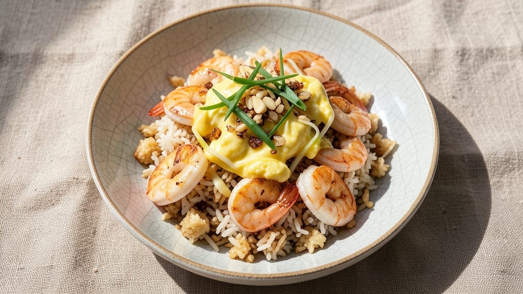 Shrimp Egg Fried Rice Recipe: Wok-Heated Crunch and Silky Egg Ribbons
