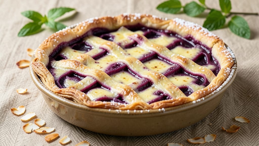 Ube Egg Pie Recipe: Purple Velvet Custard With Golden Yolk Center