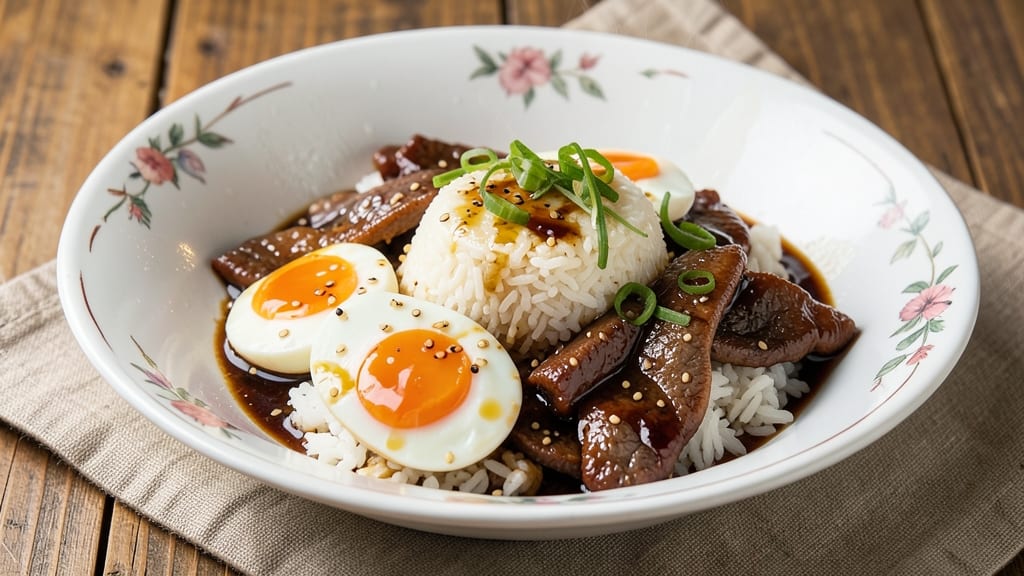 Slippery Egg Beef Rice Recipe: Wok-Heated Umami Bombs With Silky Egg Ribbons