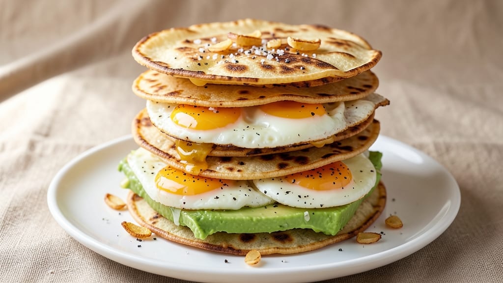 Western Egg Sandwich Recipe: Crispy Tortilla Crunch with Runny Yolk Brilliance