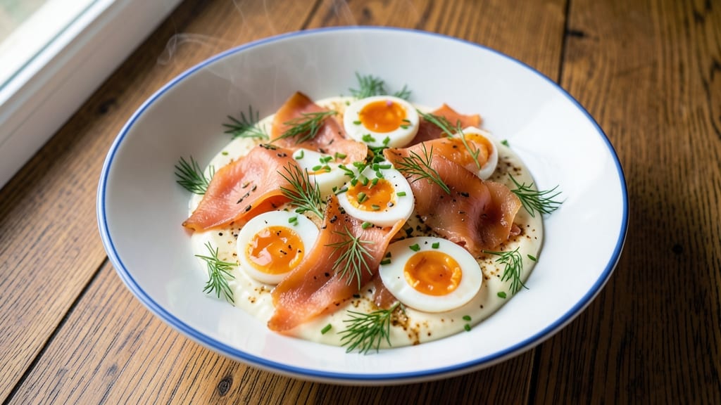Smoked Salmon Egg Salad Recipe: Creamy Dill-Packed Bites on Crusty Toast