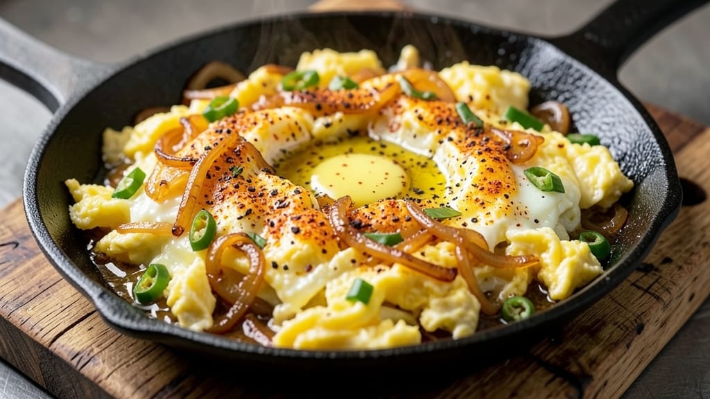 Street Egg Bhurji Recipe: Spiced Scramble With Runny Yolk Magic